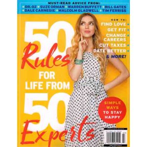 50 Rules For Life From 50 Experts