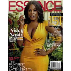 Essence Magazine Issue 9 Year 2017 Niecy Nash
Essence is a monthly lifestyle magazine covering fashion, beauty, entertainment, and culture.