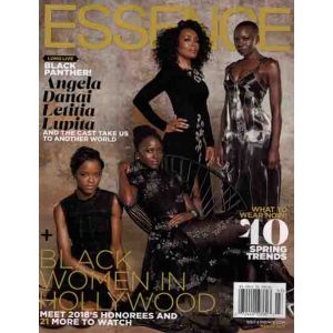 Essence Magazine Issue 3 Year 2018 Black Women in Hollywood
Essence is a monthly lifestyle magazine covering fashion, beauty, entertainment, and culture.