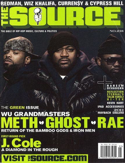 The Source Magazine Issue 5 Year 2010Hip- Hop Culture