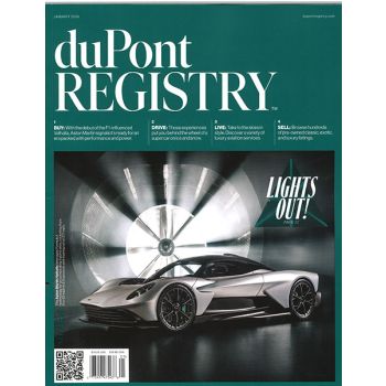 Dupont Registry Magazine Issue 1 Year 2024
The ultimate source for all things high-end, from exotic cars and exclusive real estate to luxury watches and private jets.