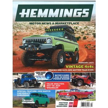 Hemmings Motor News & Marketplace Magazine Issue 2 Year 2024
Vintage 4x4s