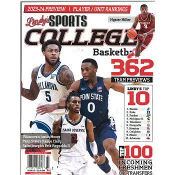 Lindys Sports College Basketball Villanova Issue 33 Year 2023-2024