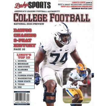 Lindys Sports College Football 2023 Magazine Issue 31
Penn State Cover