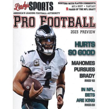 Lindys Sports Pro Football Magazine Issue 31 Year 2021
Eagles Cover