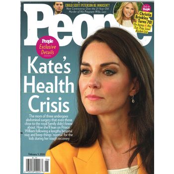People Magazine Issue 6 Year 2024
Kate Middleton Cover (Kate's Health Crisis)
