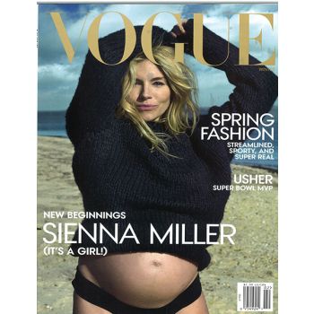 Vogue Magazine Issue 2 Year 2024
Sienna Miller Cover