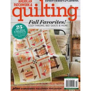 American Patchwork & Quilting Magazine Issue 10 Year 2019
Your guide to the timeless, yet ever-evolving world of quilting, where creativity, artistry, and tradition merge seamlessly.
