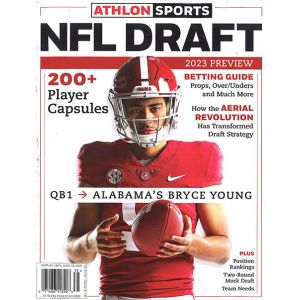 Athlon Sports NFL Draft Guide Magazine Issue 35 Year 2023