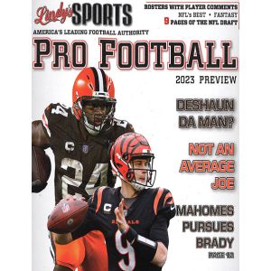 Lindys Sports Pro Football 2023 Preview Magazine Issue 31
Browns/Bengals Cover