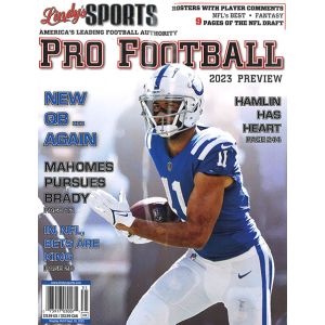 Lindys Sports Pro Football Magazine Issue 31 Year 2023
Colts Cover