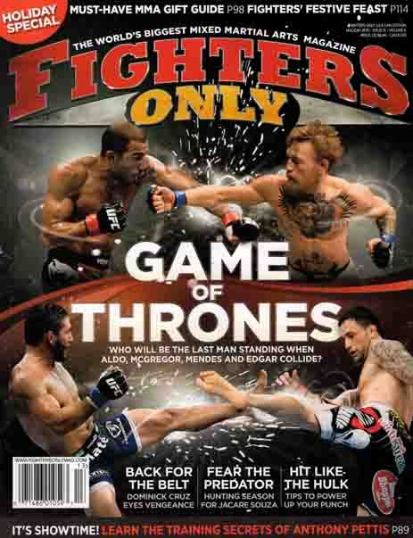 Fighters Only magazine on sale now! - EFC Worldwide